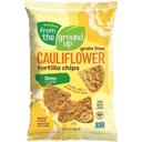 From The Ground Up Lime Cauliflower Tortilla Chips, 4.5 Ounce -- 12 per case