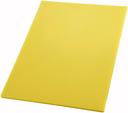 Winco Yellow Cutting Board, 15 x 20 x 1/2 inch -- 6 per case