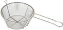 Winco Round 6 Mesh Wire Fry Basket, 10 7/16 x 10 7/16 x 5 5/16 inch -- 20 per case