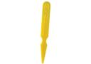 Winco Yellow Medium Well Steak Marker, 1000 pieces per pack -- 5 per case