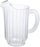 Winco Polycarbonate Clear Water Pitcher, 48 Ounce -- 12 per case