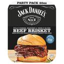 Jack Daniels Fully Cooked Seasoned and Thinly Sliced Beef Brisket - Party Pack, 20 Ounce - 6 per case