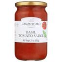 Campo Doro Organic Basil Tomato Sauce, 24 Ounce -- 6 per case