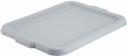 Winco Polypropylene Gray Cover for Standard Dish Boxes -- 12 per case