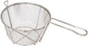 Winco Round 4 Mesh Wire Fry Basket, 8 1/2 x 8 1/2 x 4 1/4 inch -- 20 per case