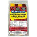 Wisconsins Best Cheddar Cheese and Beef Sticks, 3.75 Ounce -- 48 per case