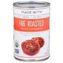 Made With Organic Fire Roasted Diced Tomatoes, 14.5 Ounce -- 12 per case
