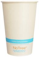 World Centric No Tree Bamboo Cold Cup, 16 Ounce - 50 count per pack -- 20 packs per case