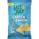 Late July Organic Clasico Garden Ranch Tortilla Chips, 7.8 Ounce -- 12 per case