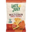 Late July Organic Veggie Sweet Potato Tortilla Chips, 7.5 Ounce -- 12 per case