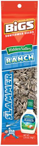 Bigs Hidden Valley Ranch Sunflower Seeds, 2.75 Ounce -- 72 per case.