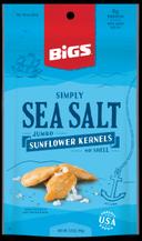 Bigs Sea Salt Sunflower Seed Kernel, 3.5 Ounce -- 36 per case.