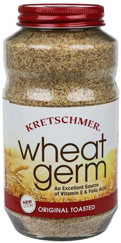 4 Pack  Kretschmer Original Toasted Wheat Germ, 4g Plant Protein Per Serving 12 Oz Jar