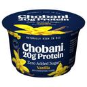 Chobani 20G Protein Vanilla Lowfat Greek Yogurt, 6.7 Ounce - 12 per case