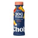 Chobani 20G Protein Lowfat Peaches and Cream Greek Yogurt Drink, 10 Fluid Ounce -- 8 per case