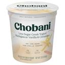 Chobani Less Sugar Vanilla and Cinnamon Greek Yogurt, 32 Ounce -- 6 per case