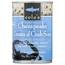Coles Chesapeake Cream Of Crab Soup, 15 Ounce -- 6 per case