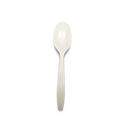 Empress Heavy Weight Polypropylene Individually Wrapped Black Teaspoon -- 1000 per case.