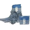 Performance Plus Large Narrow Band Blue Blended Loopend Mop -- 12 per case.