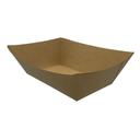 Nova PFAS Free Kraft Food Tray, 1 Pound Capacity -- 1000 per case