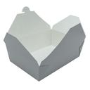 Empress White Number 8 Folded Takeout Box , 6 x 4.75 x 2.5 inch -- 300 per case.