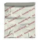 Empress 6.5 mic Hamburger Print Foil/Paper Bag, 6 x 0.75 x 6.5 inch -- 1000 per case.
