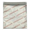 Empress 6.5 mic Cheeseburger Print Foil/Paper Bag, 6 x 0.75 x 6.5 inch -- 1000 per case.
