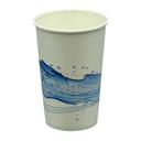 Empress Cool Wave Stock Print Paper Cold Cup, 16 Ounce Capacity -- 1000 per case.