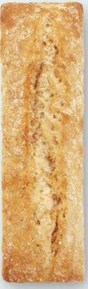 Boulart Whole Grain Ciabatta Demi Baguette -- 36 per case