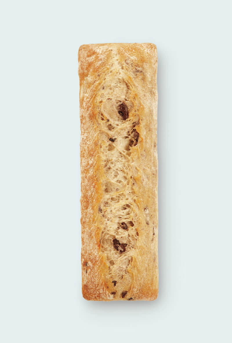 Boulart Olive Ciabatta, 7.1 Ounce -- 36 per case