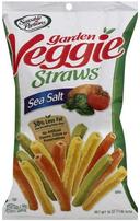 Hain Gourmet Sensible Portions Sea Salt Garden Veggie Straw, 16 Ounce -- 6 per case.
