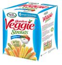Hain Sensible Portions Zesty Ranch Veggie Straw Snack Pack, 1 Ounce -- 6 per case.