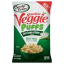 Sensible Portions Sour Cream and Onion Garden Veggie Puffs, 3 Ounce -- 6 per case