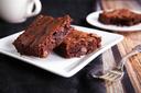Christie Cookie Co Plain Fudge Brownie with Chocolate Chip, 5 Pound -- 4 per case.