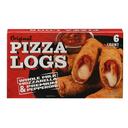 The Original Pizza Logs Cheese Pepperoni and Tomato Sauce Cylinder Shaped Wrap, 6 count -- 12 per case