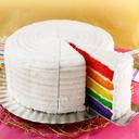 Davids Premier 14 Cut Rainbow Cake -- 2 per case.