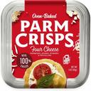 Parm Crisps Four Cheese Parmesan Crisps, 3 Ounce Tub -- 12 per case