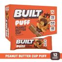 Built Peanut Butter Cup Puff Protein Bar, 1.41 Ounce -- 12 per case