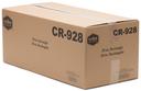 Cubeware Black Container with Clear Vented Lid, 28 Ounce -- 150 set per case.