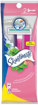 Skintimate Schick Sensitive Twin Blade - 2 count per pack -- 36 packs per case