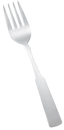 Winco Houston 18/0 Stainless Steel Heavyweight Salad Fork -- 600 per case