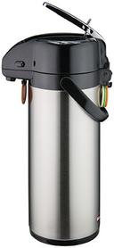 Winco Stainless Steel Lever Top Lined Airpot, 3 Liter -- 6 per case