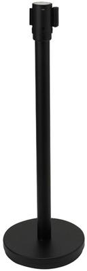 Winco Black Crowd Control Guidance Steel Post -- 2 per case
