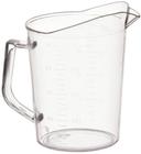 Winco Polycarbonate Measuring Cup, 1 Quart -- 36 per case