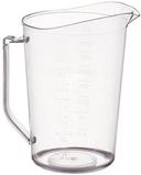 Winco Polycarbonate Measuring Cup, 4 Quart -- 12 per case