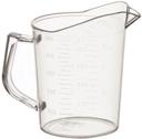 Winco Polycarbonate Measuring Cup, 1 Pint -- 36 per case