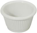 Winco White Fluted Ramekin, 1.5 Ounce -- 96 per case