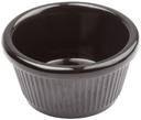 Winco Black Fluted Ramekin, 2 Ounce -- 96 per case