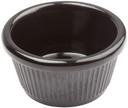 Winco Black Fluted Ramekin, 4 Ounce -- 96 per case