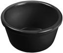 Winco Black Plain Ramekin, 6 Ounce -- 96 per case